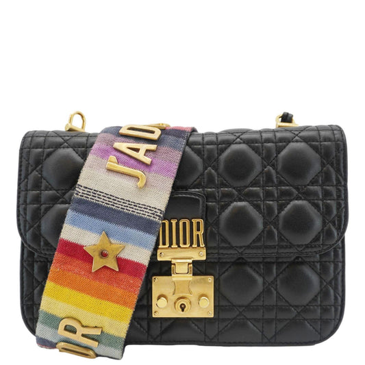 Dior addict Crossbody Bag Leather Lambskin Quilted