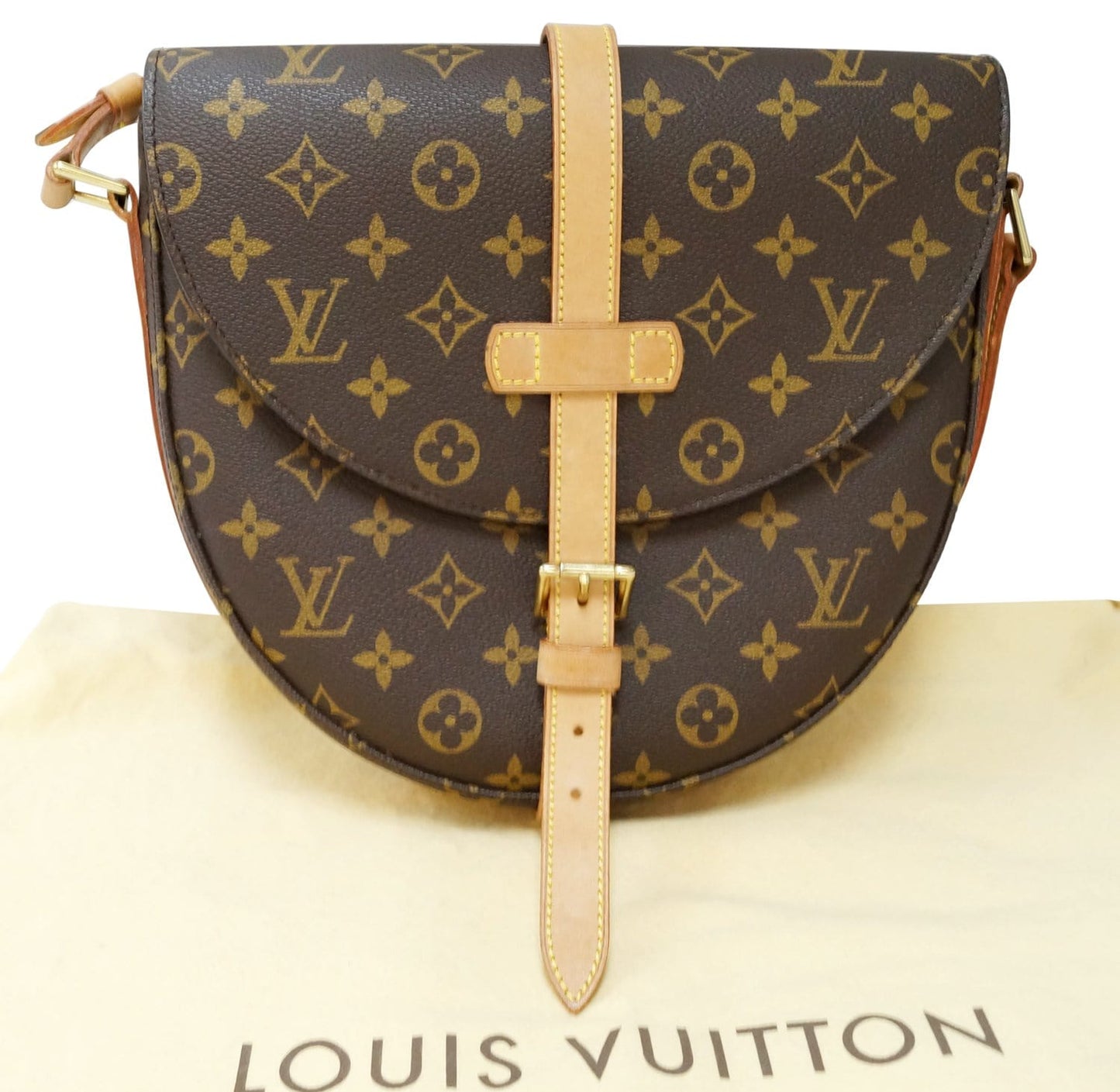 Louis Chantilly Gm Crossbody Bag Canvas Monogram