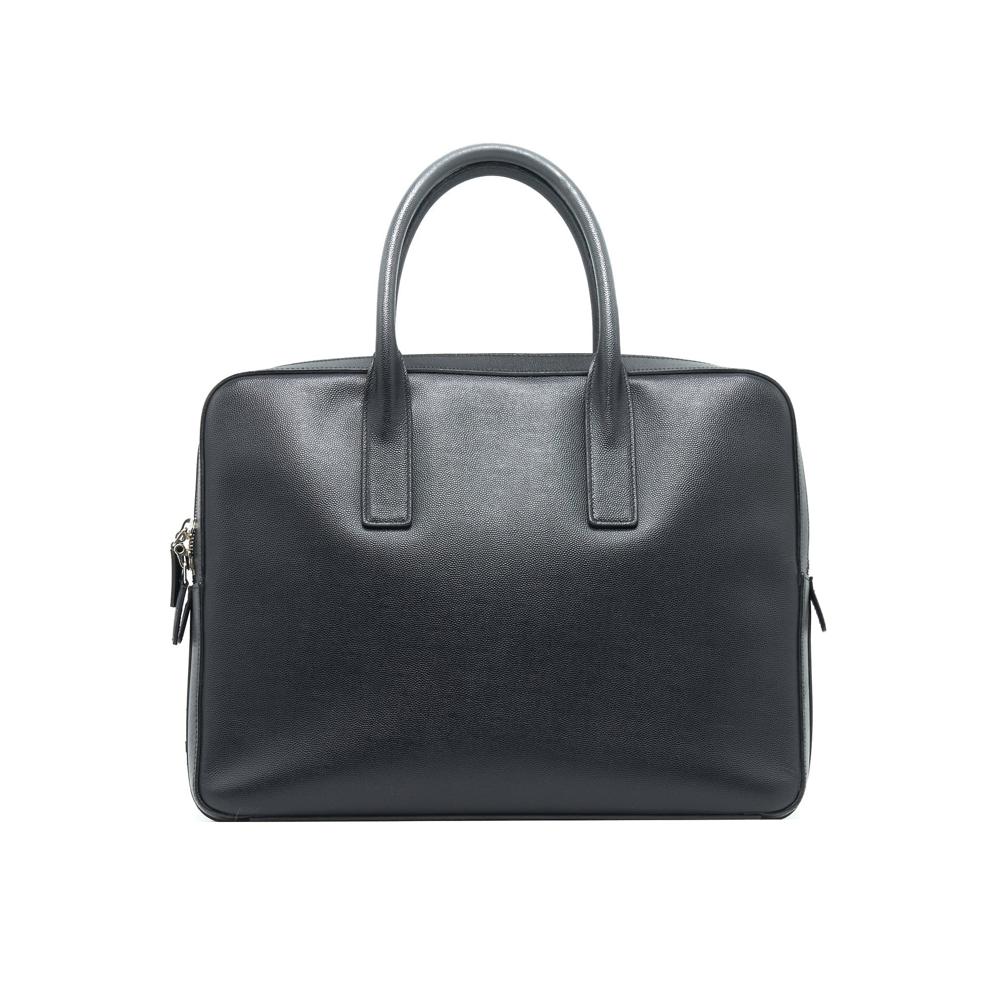 YSL Saint Laurent Saint Laurent Briefcase Calfskin Travel Bag