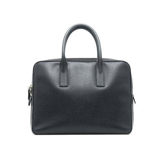 YSL Saint Laurent Saint Laurent Briefcase Calfskin Travel Bag
