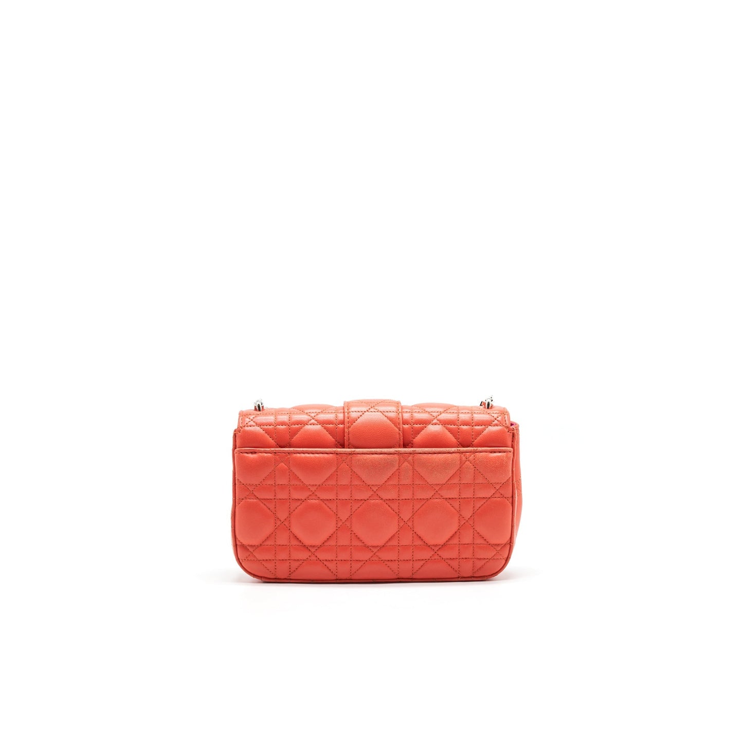 Dior Christian Miss Purse In Coral Handbag Small Flap Travel Bag