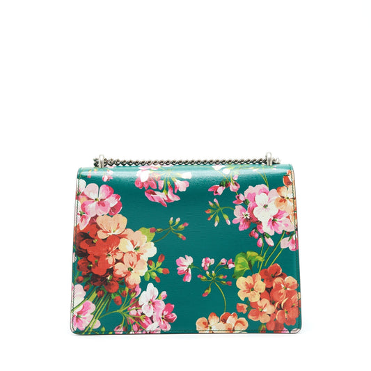 Gucci Dionysus Shoulder Bag Flower Green Large