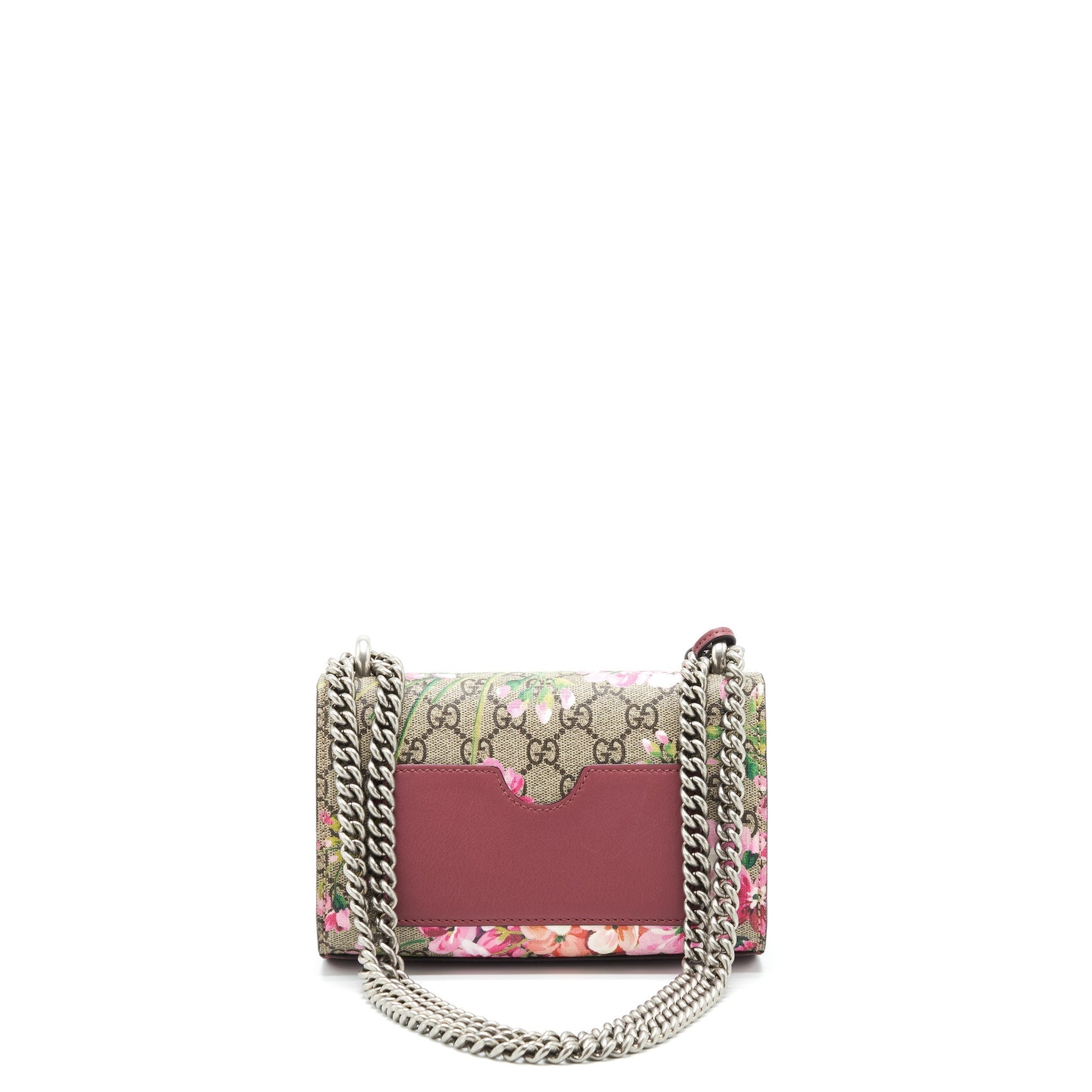 Gucci Padlock Print Handbag Pink Small Travel Bag Print Pink