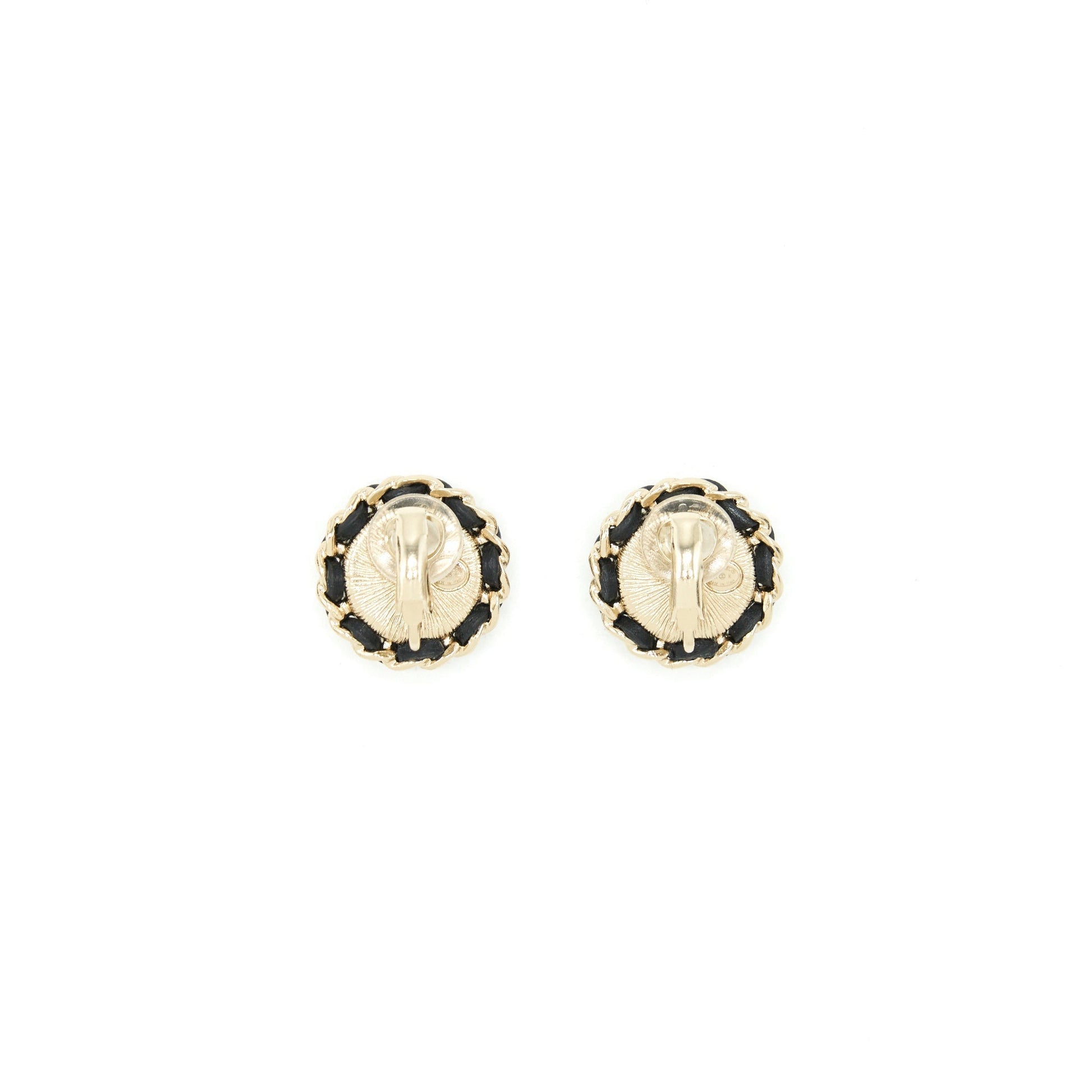 Chanel 22P Round Ear Clip LGHW Handbag