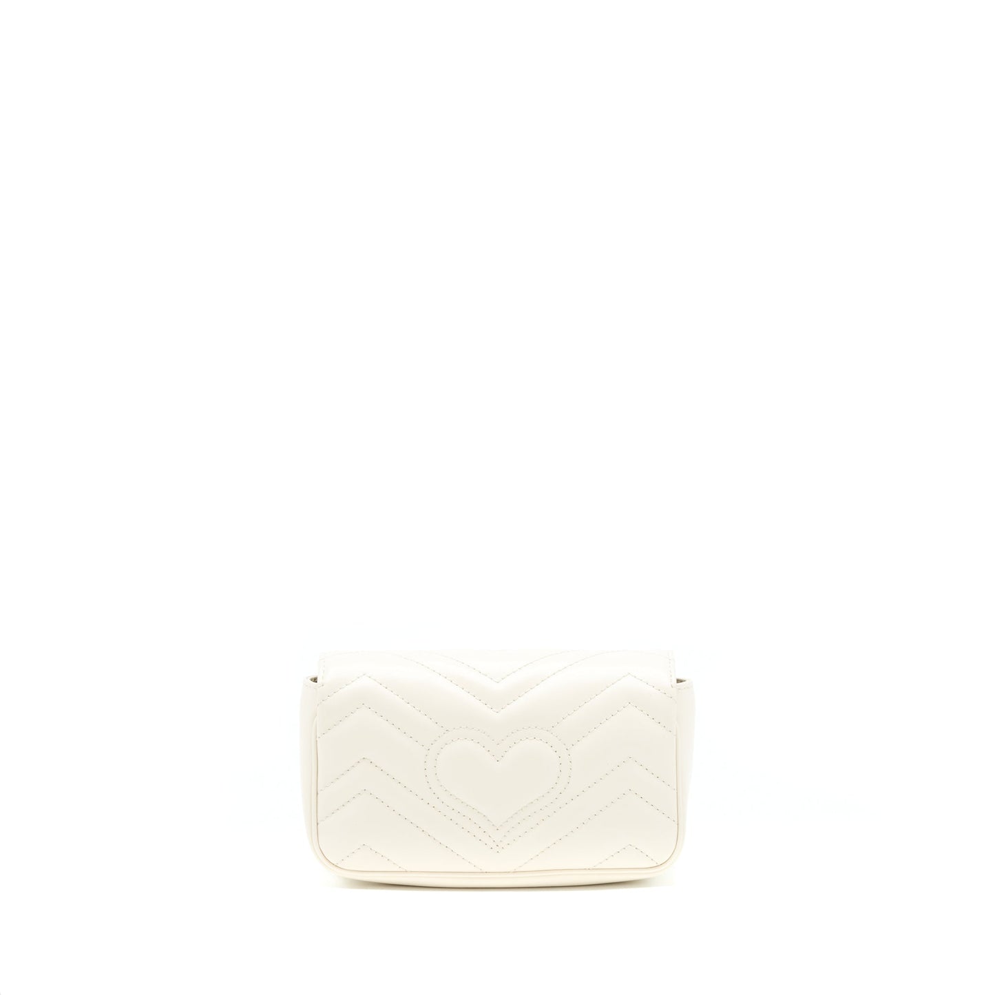 Gucci Marmont Super Bag White Mini Travel Bag