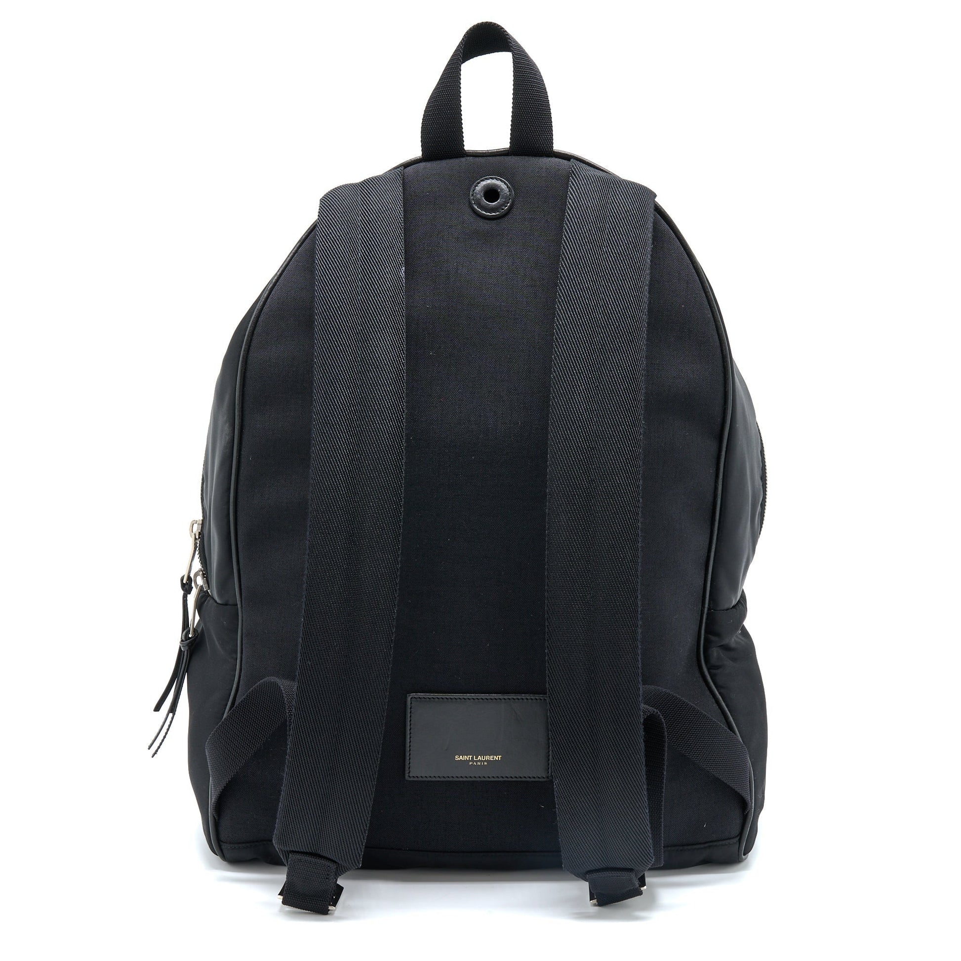 YSL Saint Laurent City Backpack Nylon Black