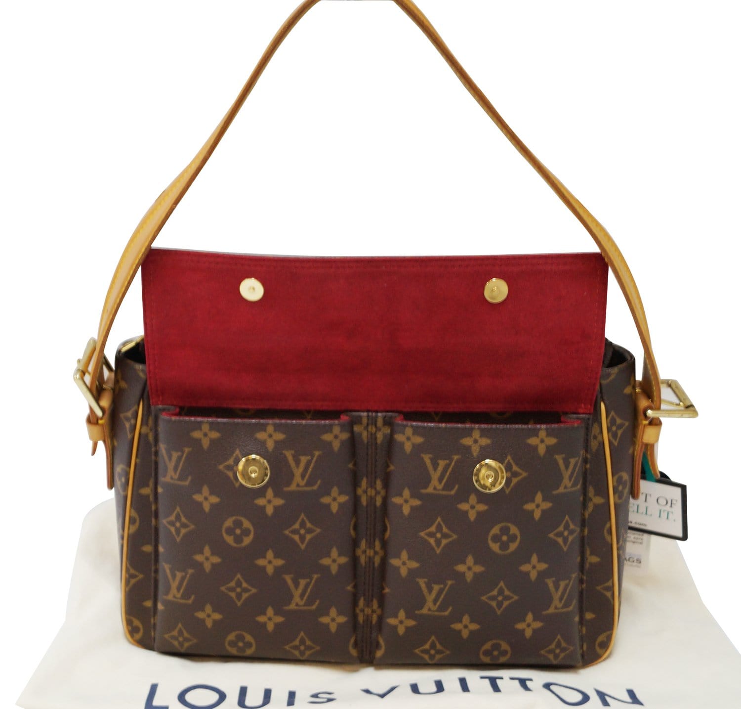 Louis Multipli Cite Shoulder Bag Canvas Monogram
