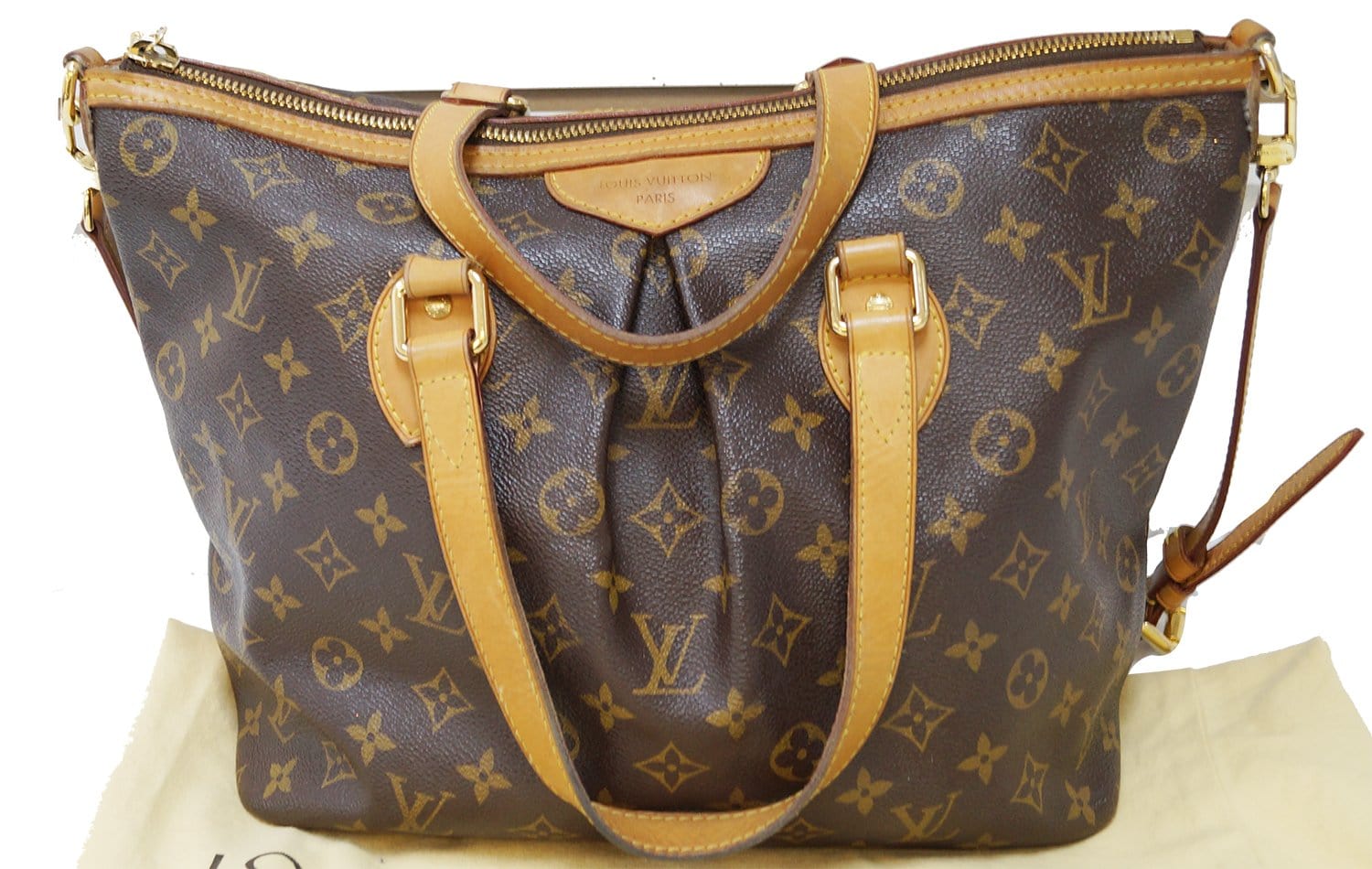 Louis Palermo Pm Shoulder Bag Canvas Monogram