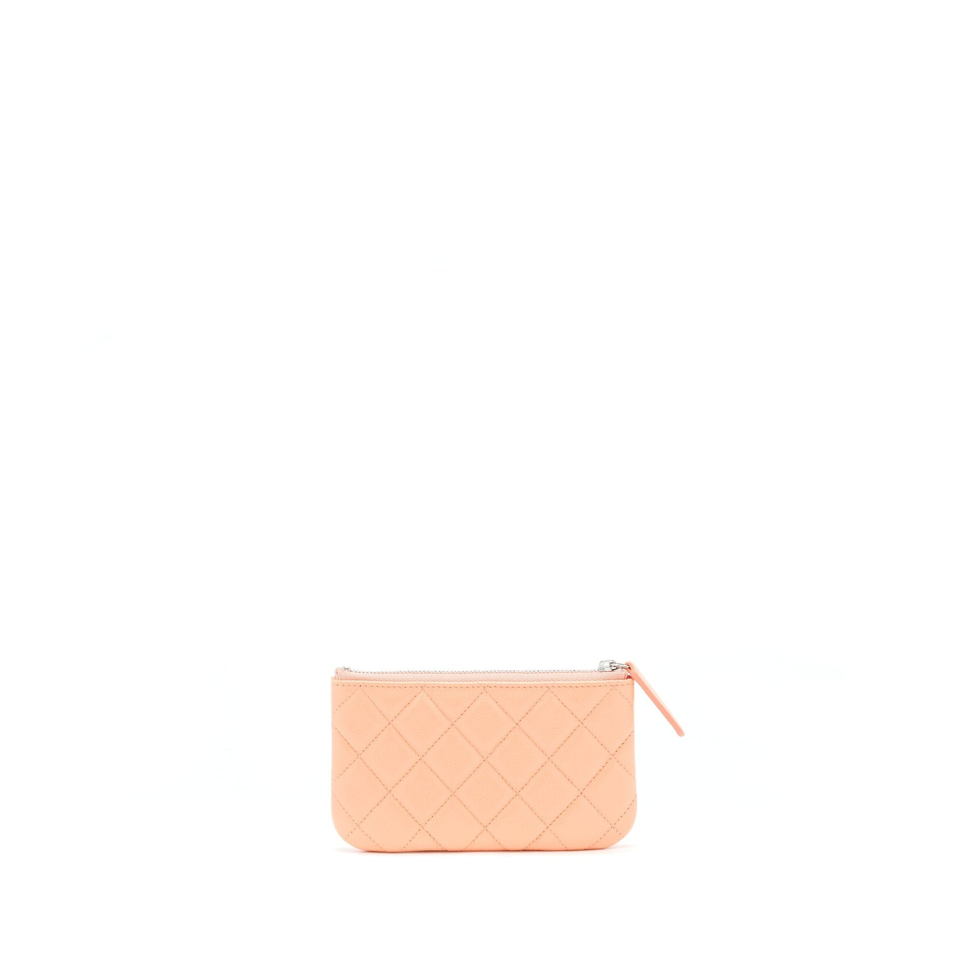 Chanel Ocase Zip Coral Caviar Mini Bag