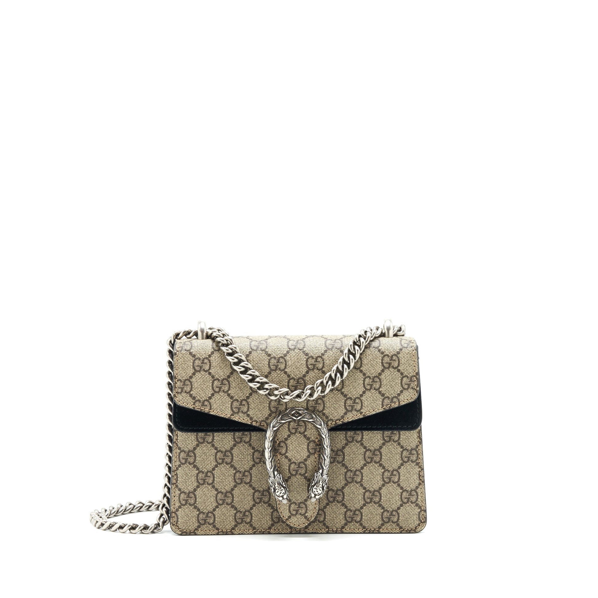 Gucci Dionysus Supreme Shw Handbag Canvas Mini Travel Bag