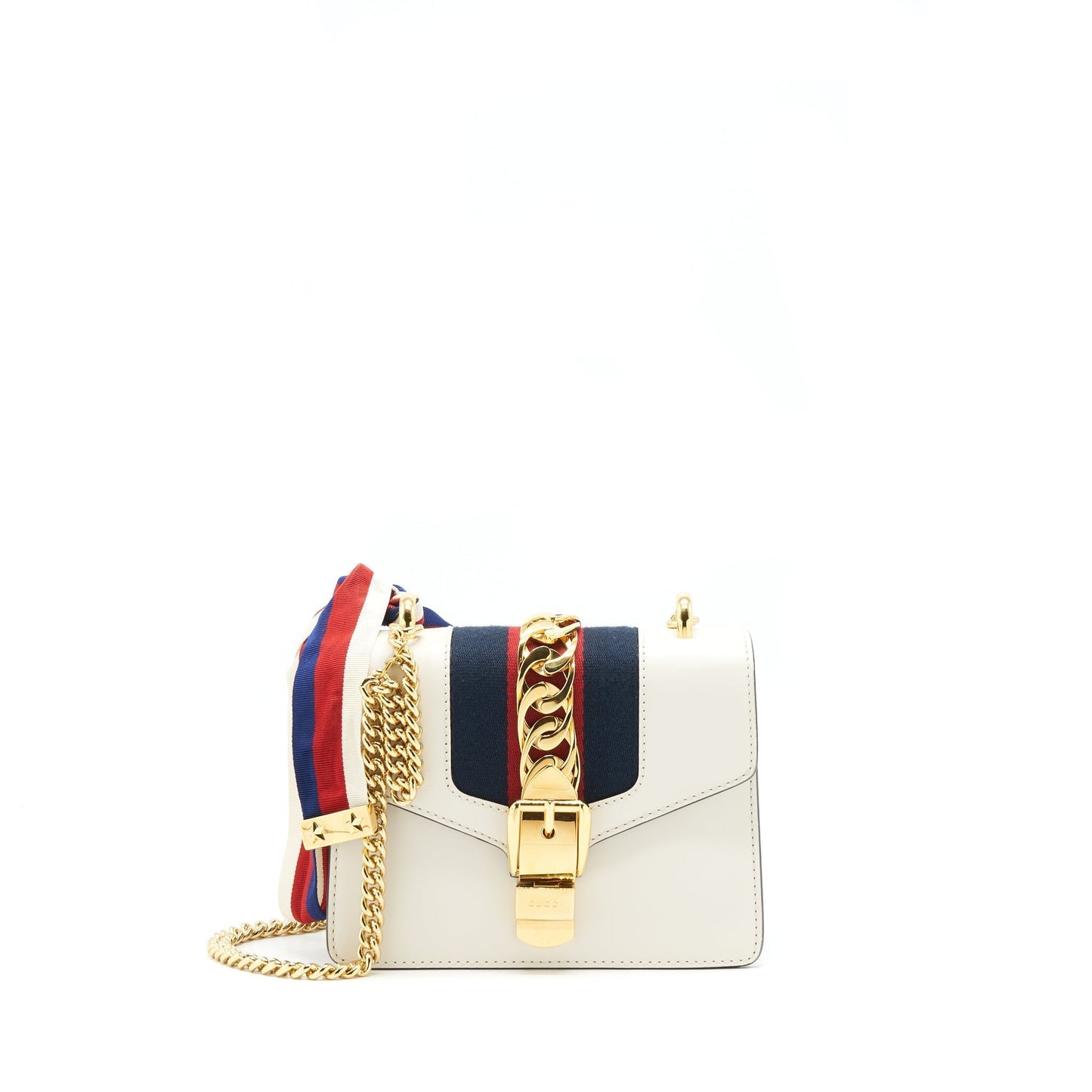 Gucci Sylvie Bag White Mini Travel Bag