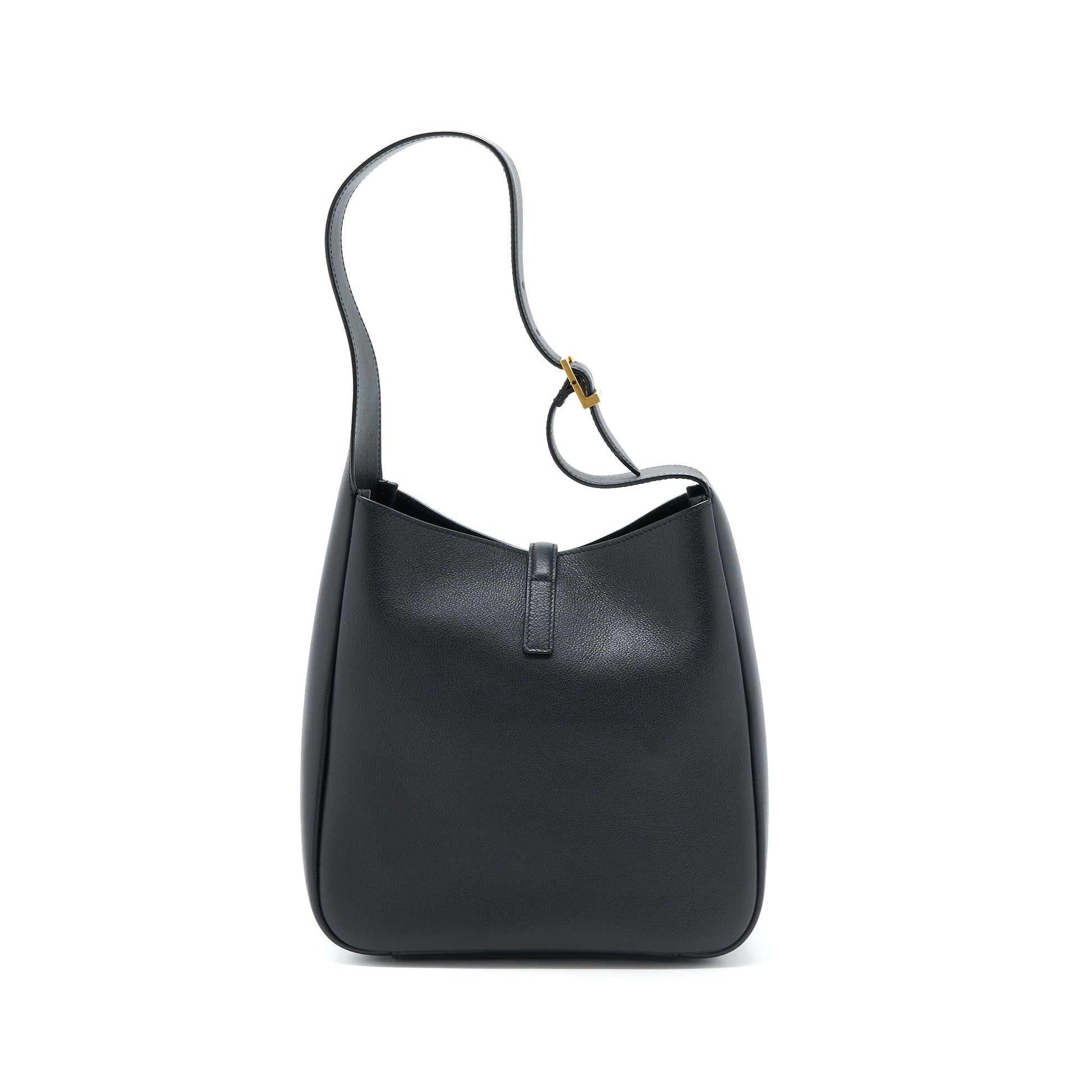 YSL Saint Laurent Saint Laurent Le Soft Purse In Smooth Black Small Travel Bag