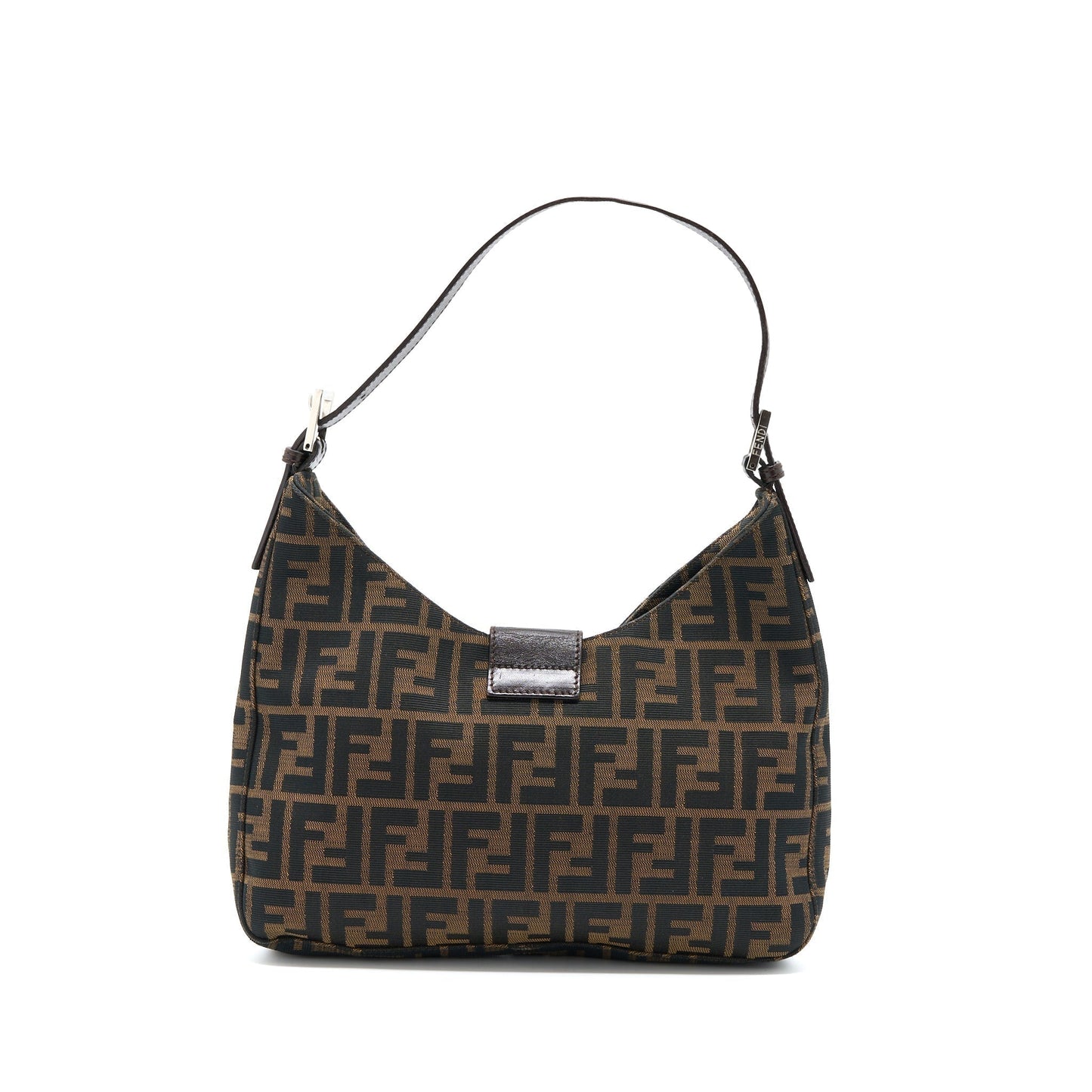 Fendi Zucca Purse Canvas Mini Shoulder Bag