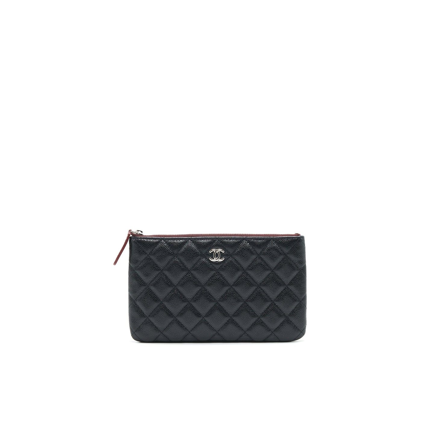 Chanel Coin Caviar Black Leather Handbag