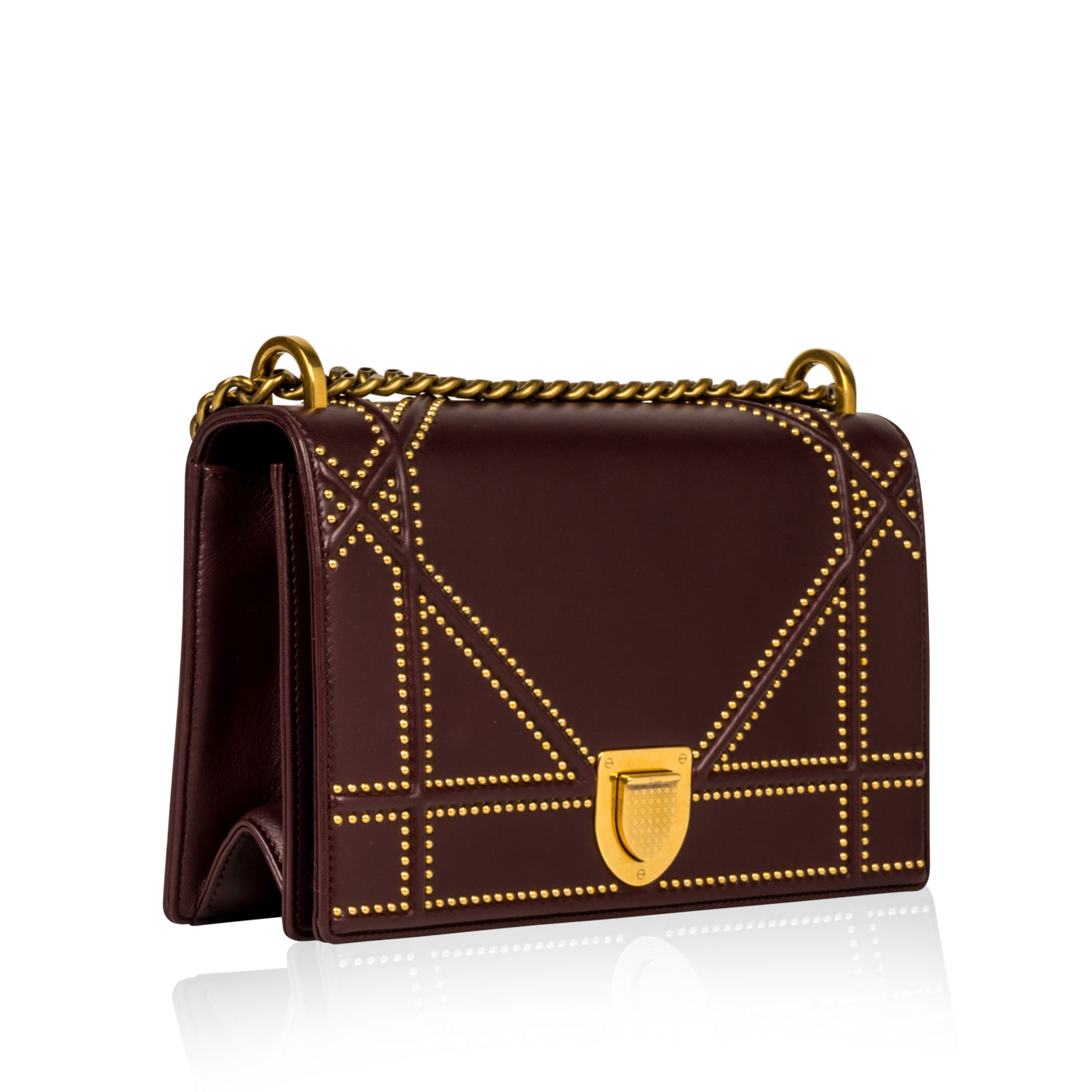 Dior Christian ama Tote Bag Medium Diorama Medium Ghw