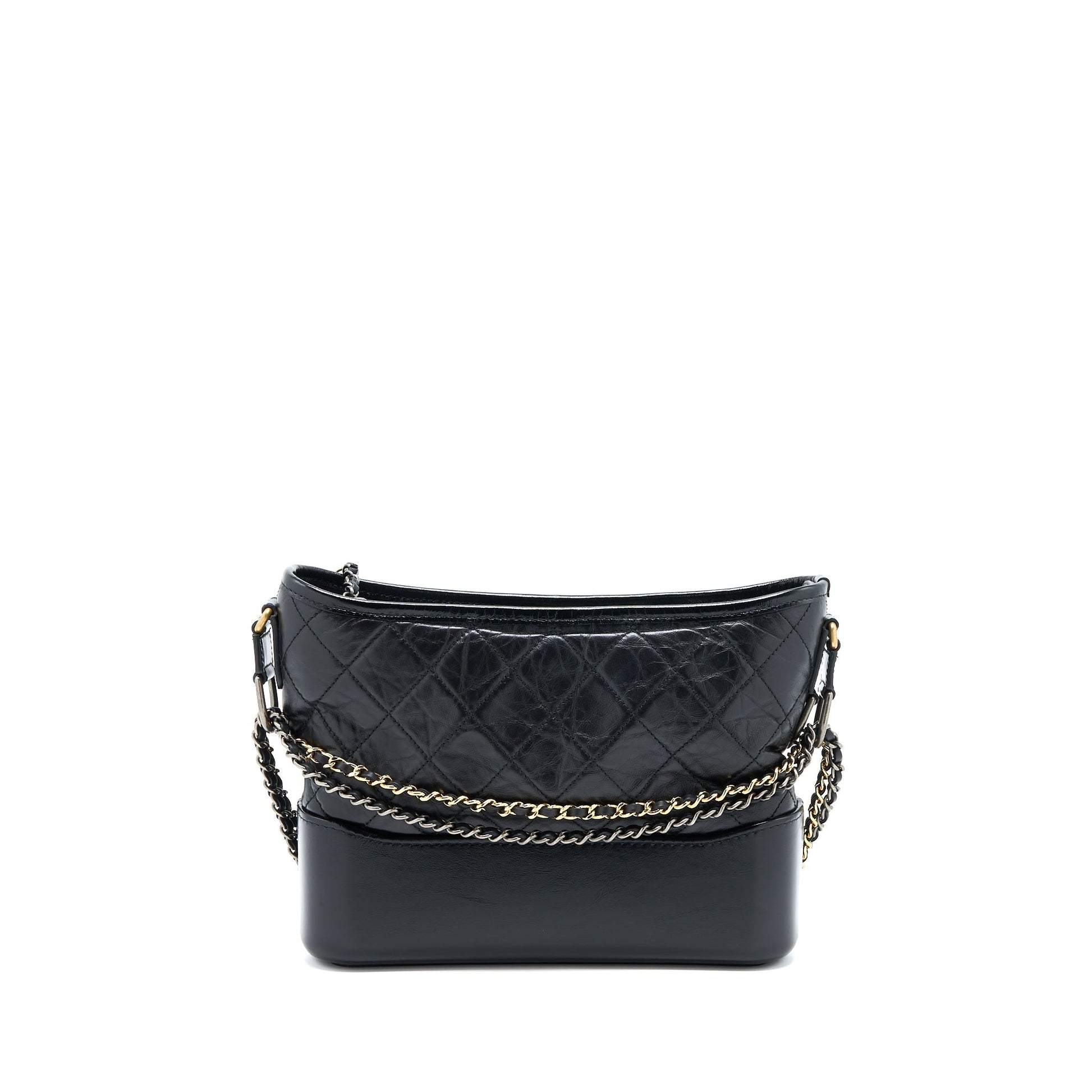 Chanel New Gabrielle Hobo Aged Smooth Calfskin Multicolour Shoulder Bag Hardware 1