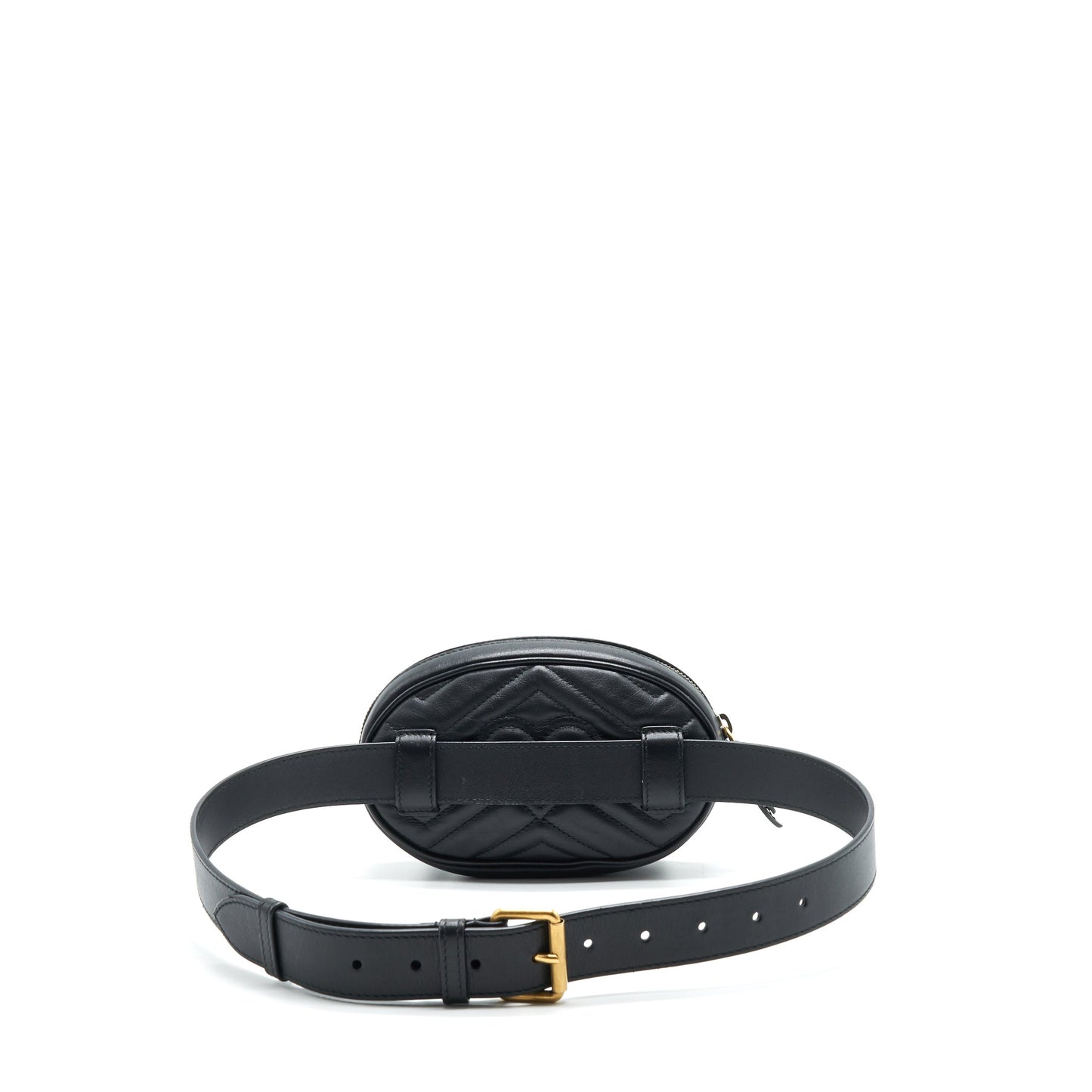 Gucci Marmont Belt Bag In Black Accessory