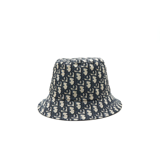 Dior Size Reversible Teddy D Brim Hat Handbag Small Bucket Bucket Bag
