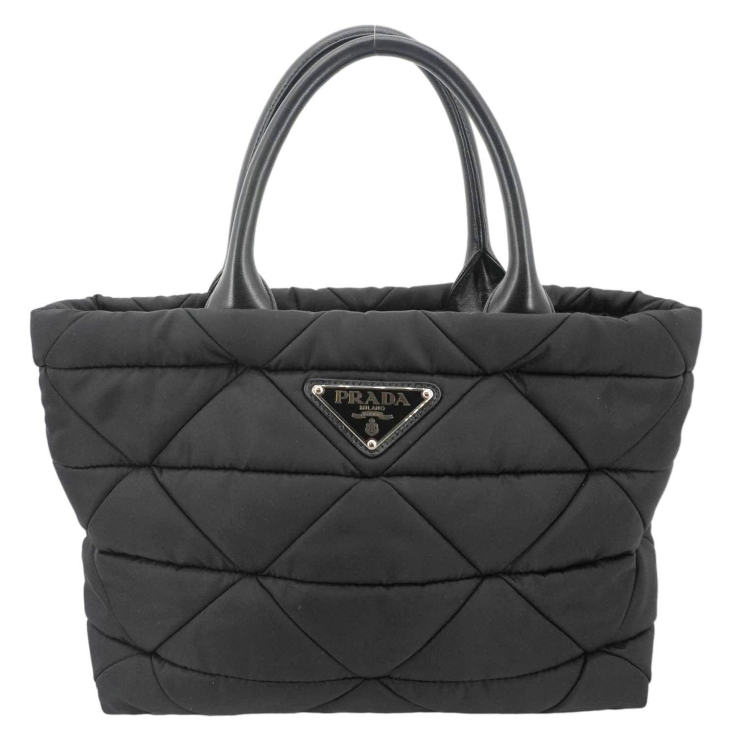 Prada Padded Re Tote Bag Nylon Black
