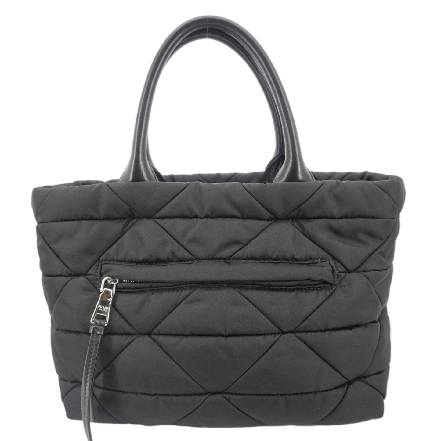 Prada Padded Re Tote Bag Nylon Black
