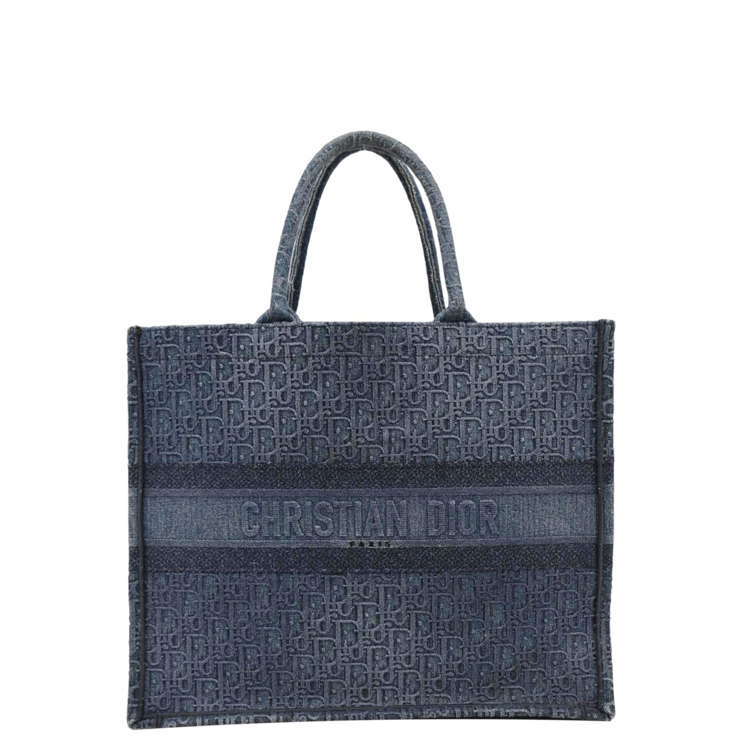 Dior Dernim Book Tote Handbag Tote Bag