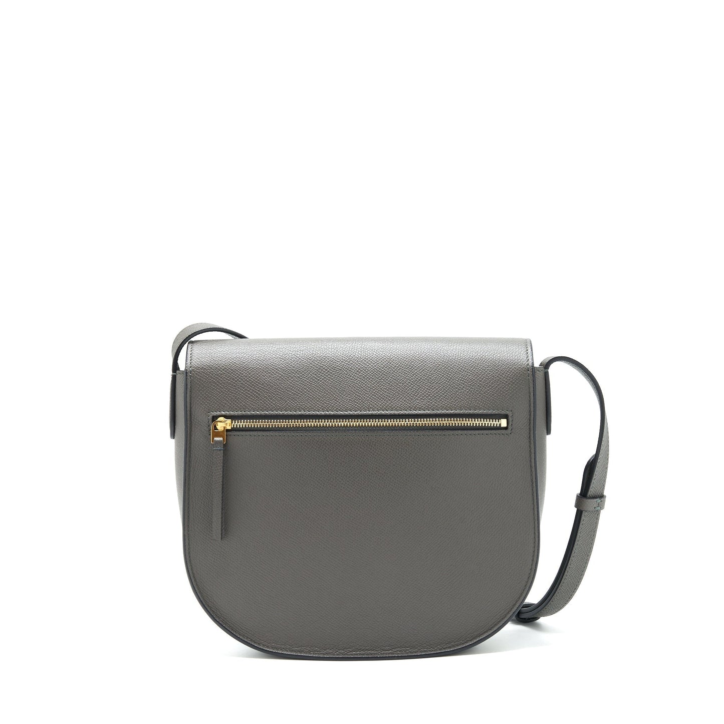 Luxury Trotteur Bag Grained Calfskin Grey Large Travel Bag