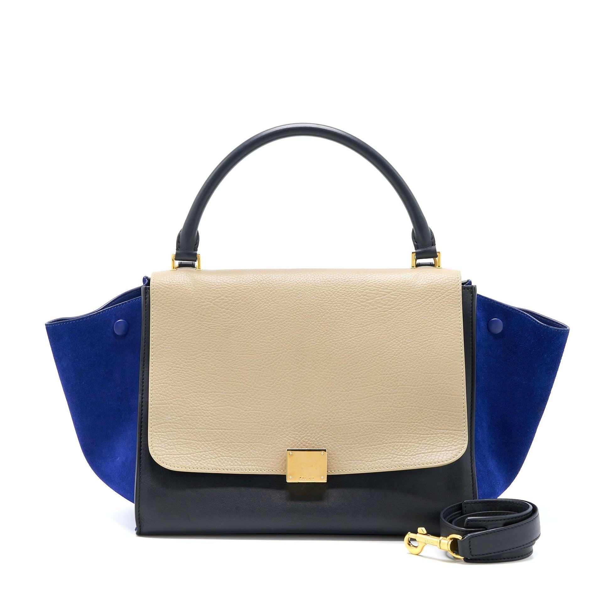 Celine Trapeze Purse Multicolour Handbag Travel Bag