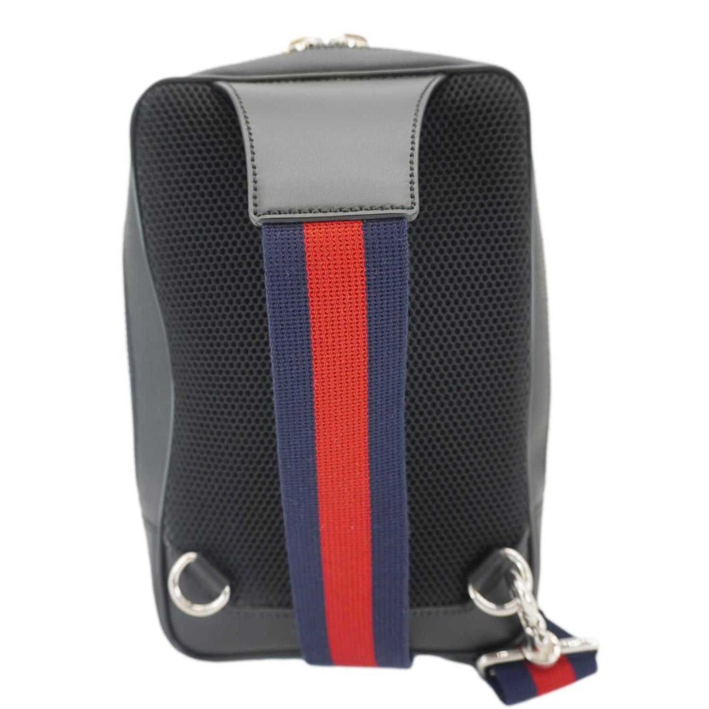 Gucci Supreme Belt Bag With Zip Pocket Canvas Black Accessory