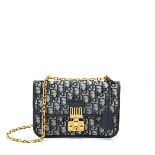 Dior Addict Crossbody Purse Oblique Jacquard Handbag Crossbody Bag