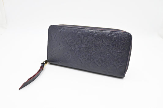 Louis Vuitton Zippy Long Marine Rouge Empreinte Leather Wallet Case Leather 2