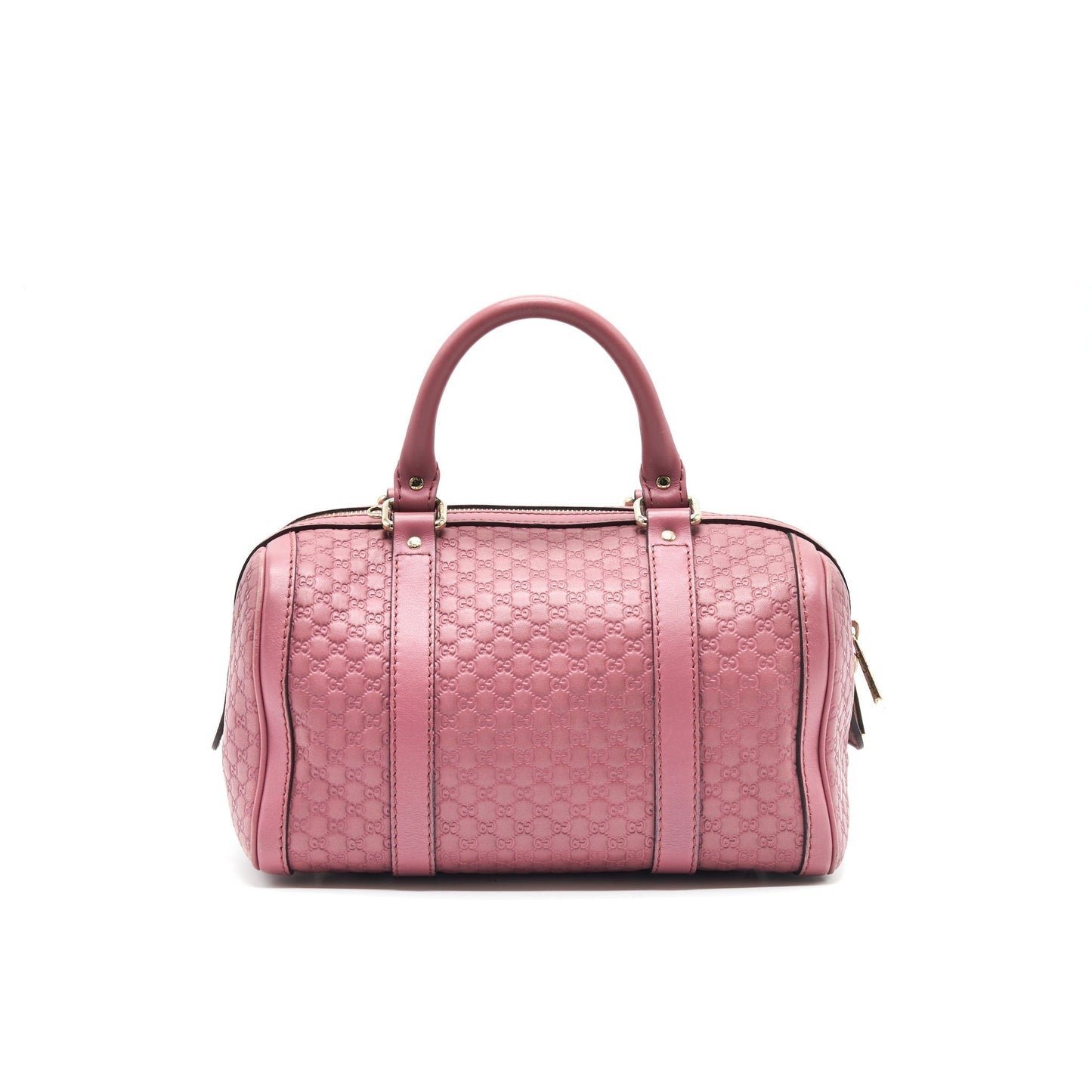 Gucci Boston Bag Calfskin Leather Travel Bag