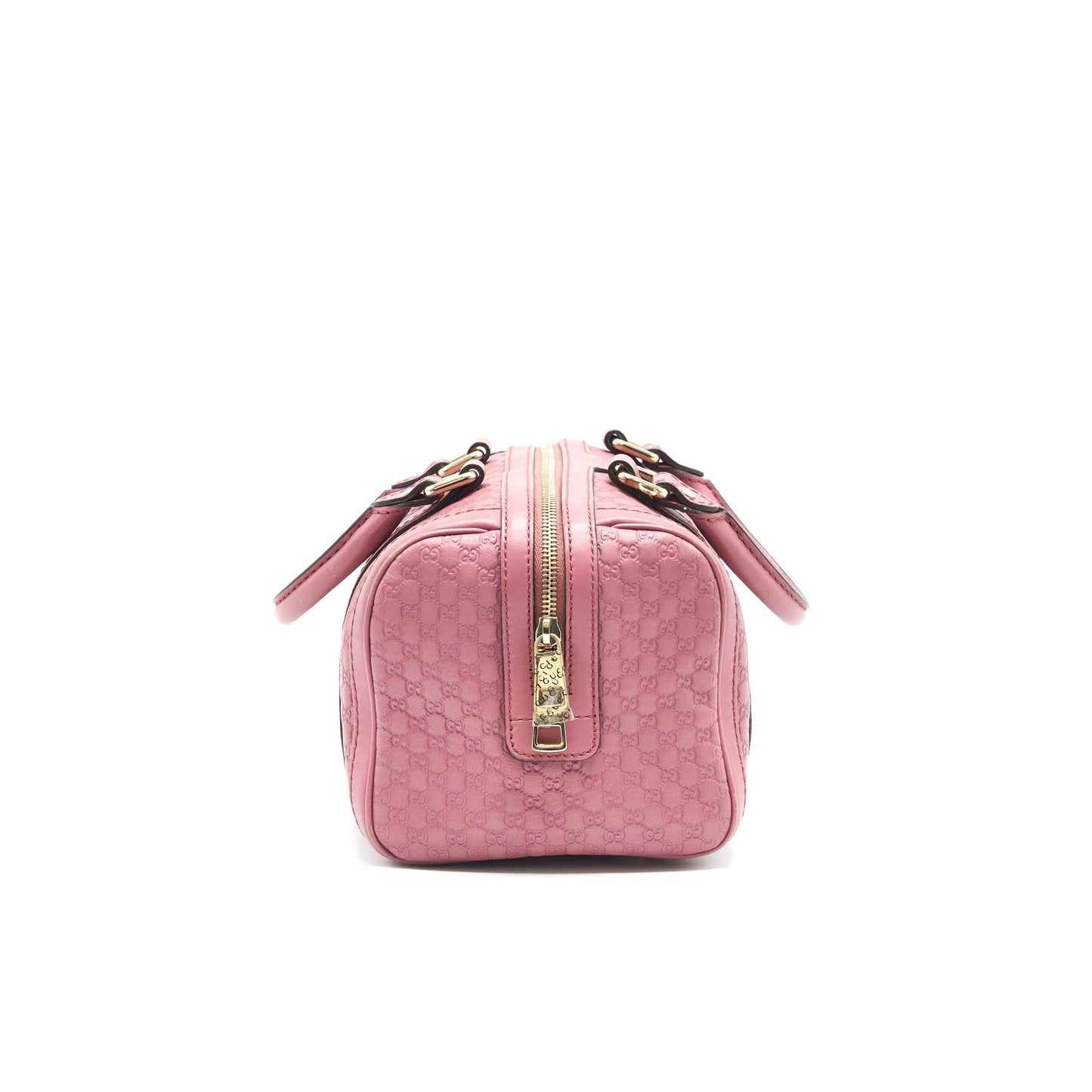 Gucci Boston Bag Calfskin Leather Travel Bag