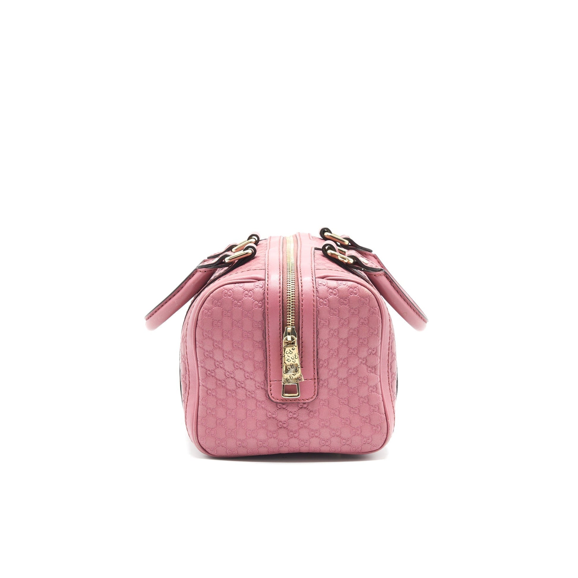 Gucci Boston Bag Calfskin Leather Travel Bag