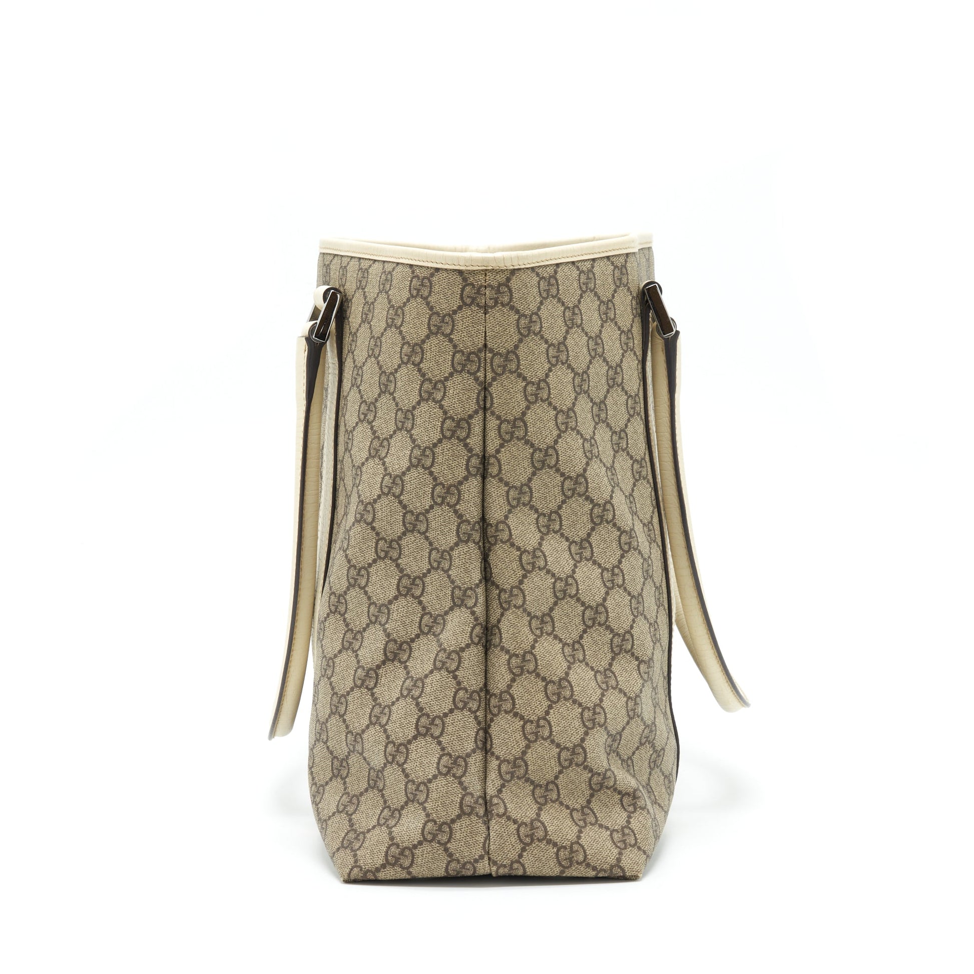 Gucci Tote Bag Supreme And Shw Leather Canvas