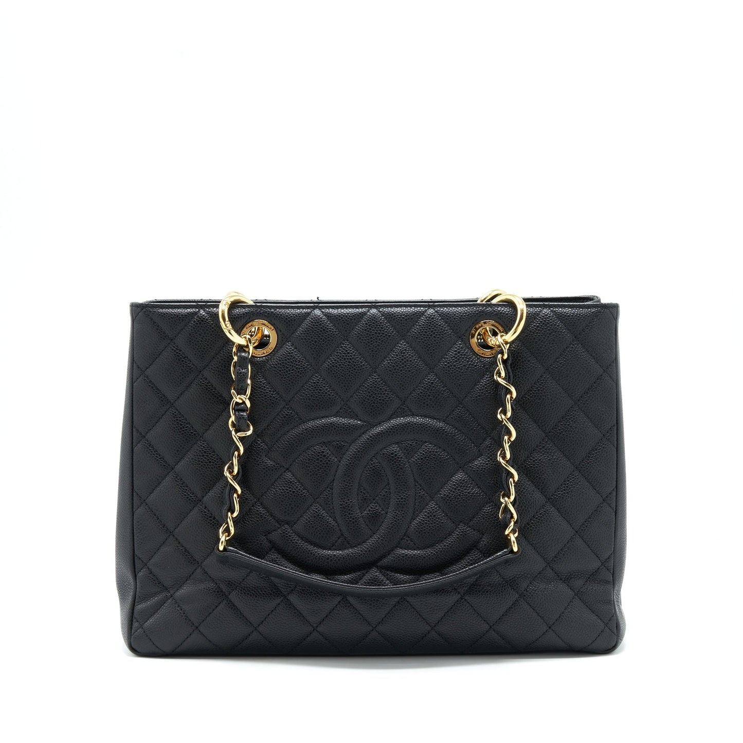 Chanel Grand Shopping Caviar GHW Black Tote Bag Shopping Bag