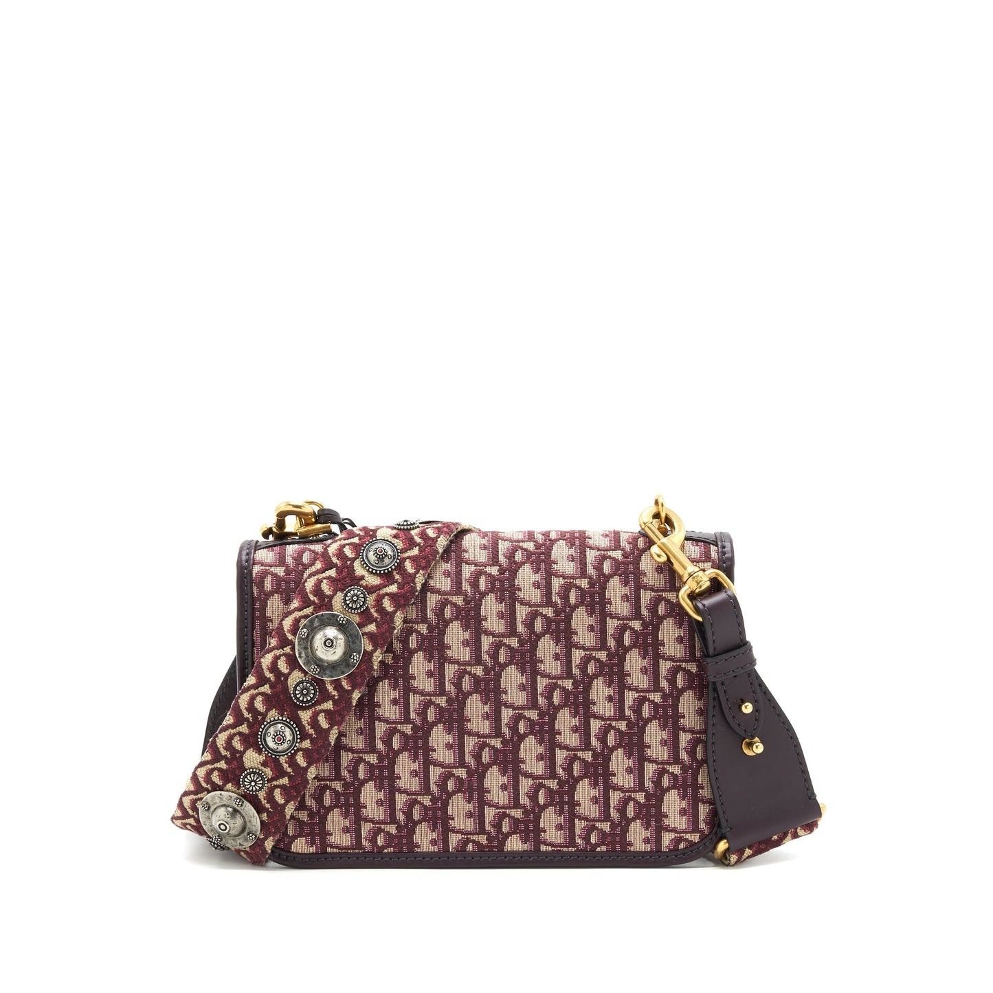 Dior Oblique Addict Purse Handbag Red Travel Bag