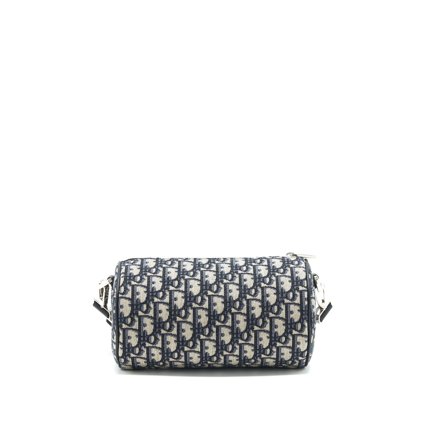 Dior Oblique Messenger Roller Purse Handbag Blue Travel Bag