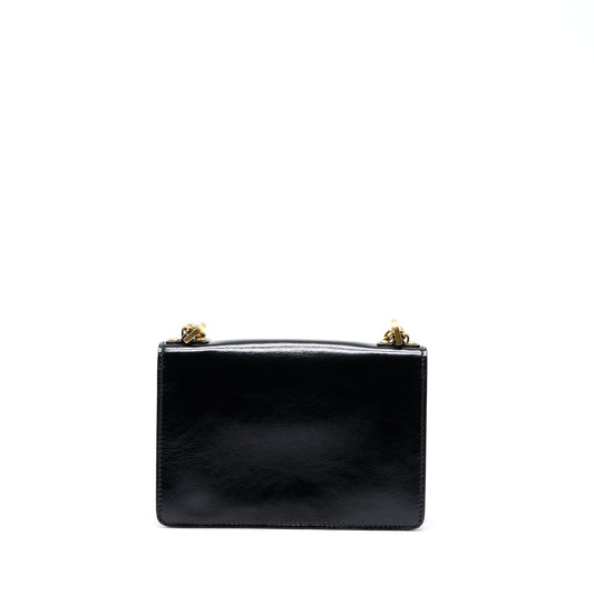 Dior J'A Flap Purse With Handbag Black Medium Travel Bag