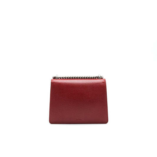 Gucci Gucci Dionysus Mini Leather Bag Red Travel Bag