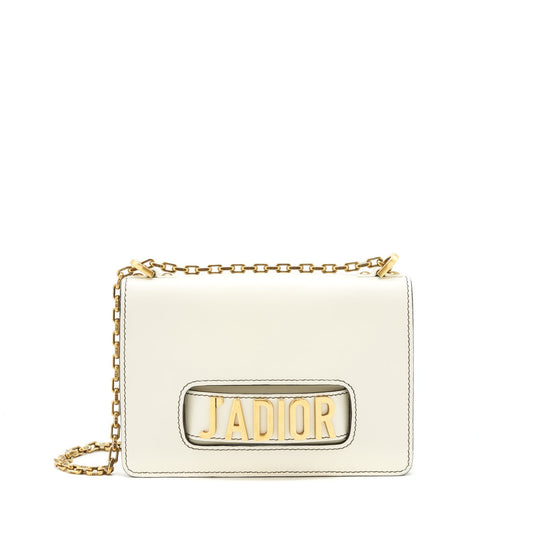 Dior J'A Purse Purse Clutch Handbag White Chain Clutch Bag