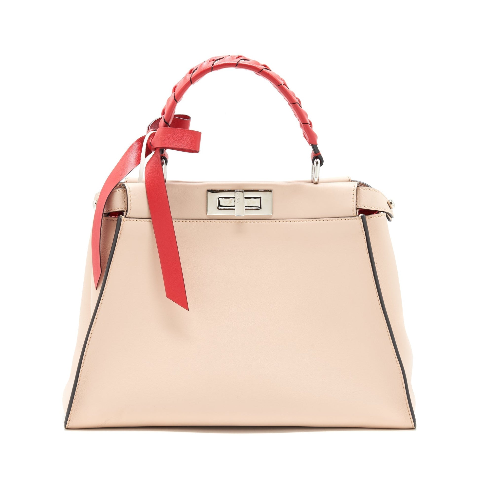 Fendi Peekaboo Purse Light Limited Edition Pink Travel Bag
