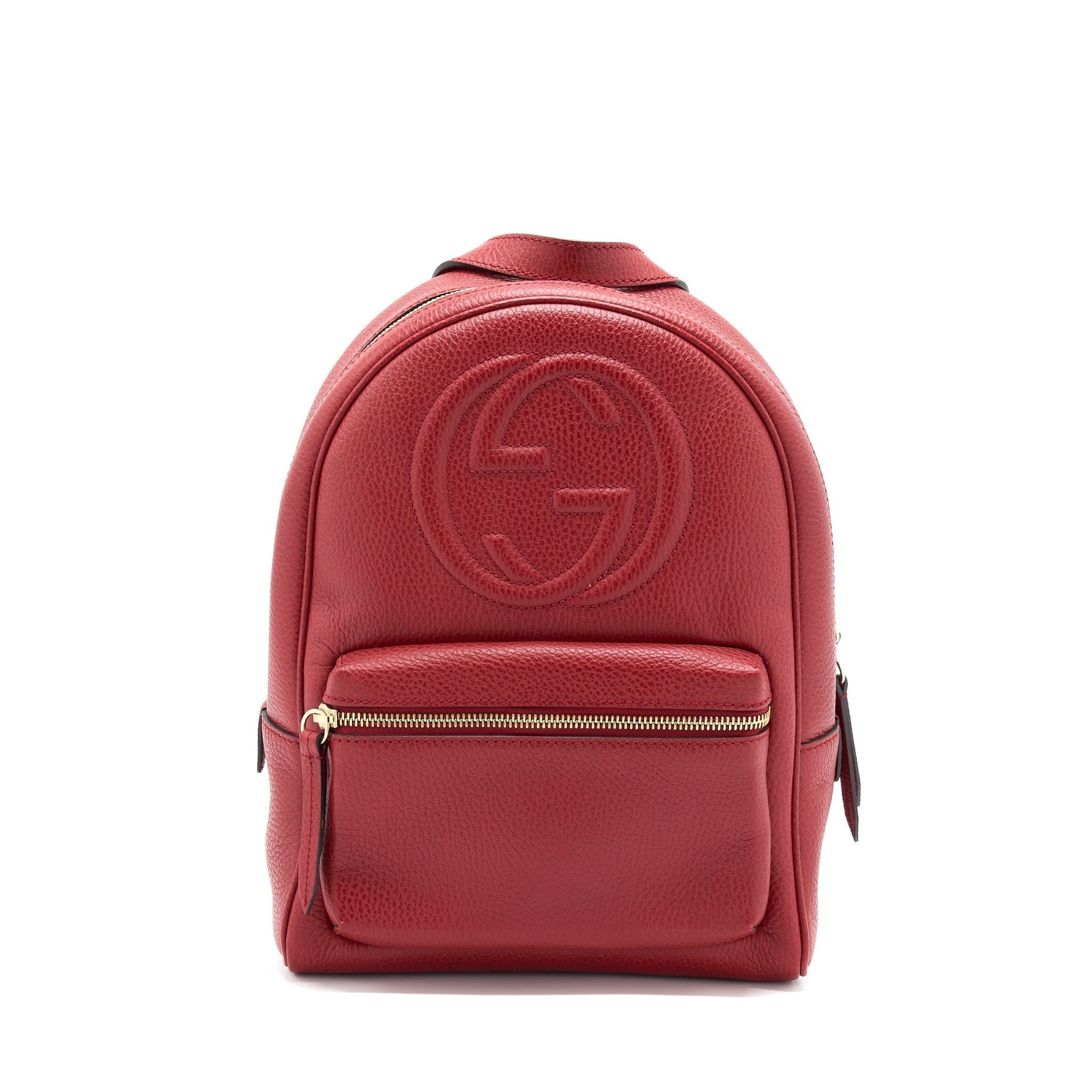 Gucci Soho Backpack Red Chain