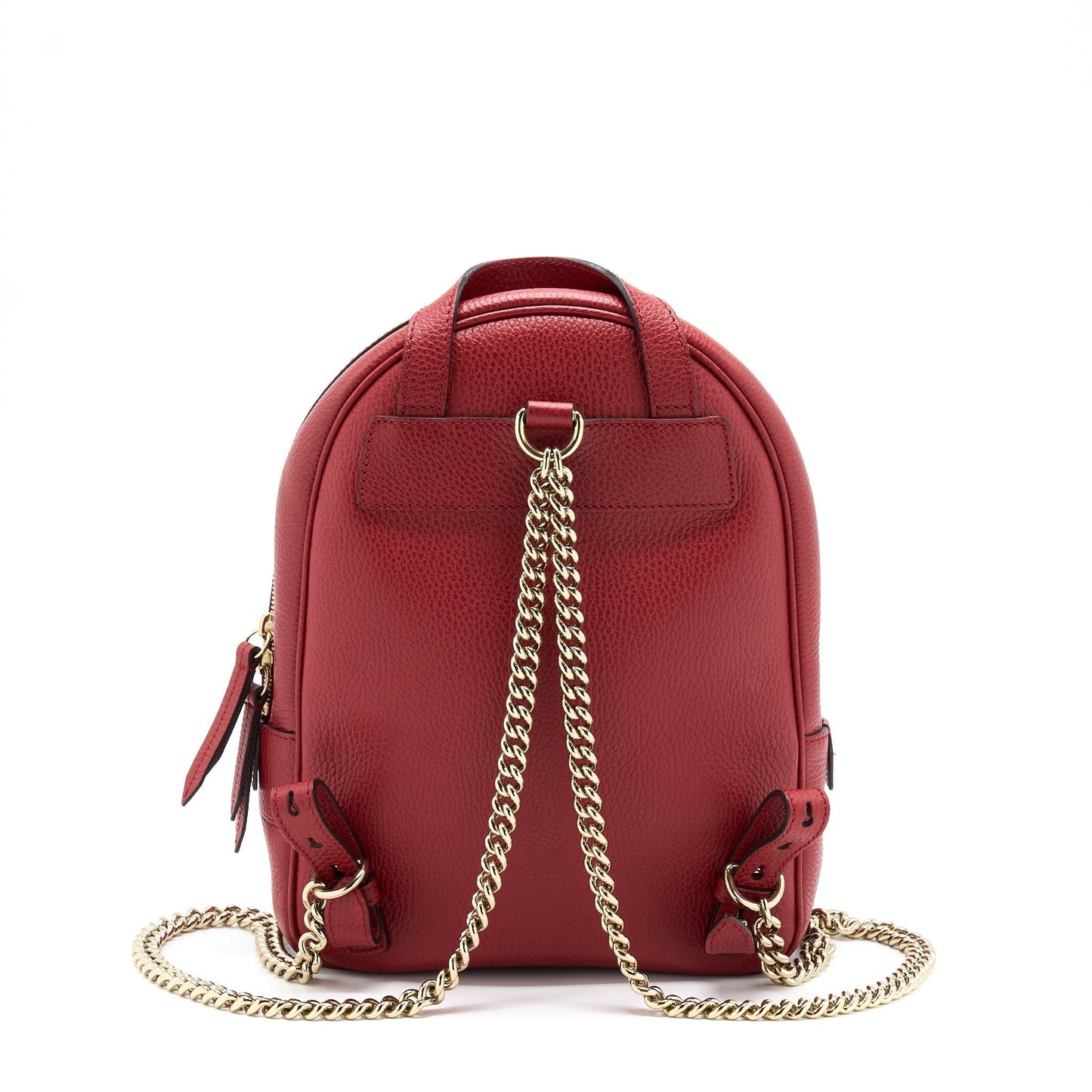 Gucci Soho Backpack Red Chain