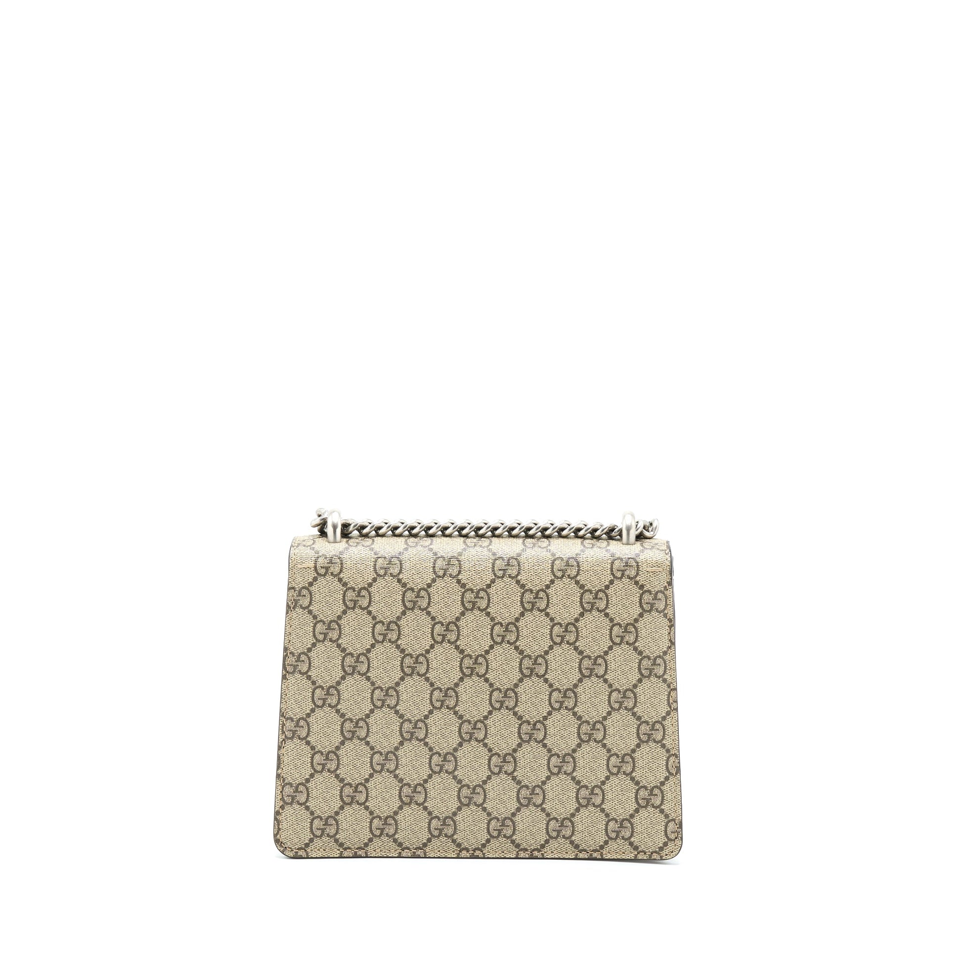 Gucci Dionysus Supreme Crossbody Bag Shw Suede Mini