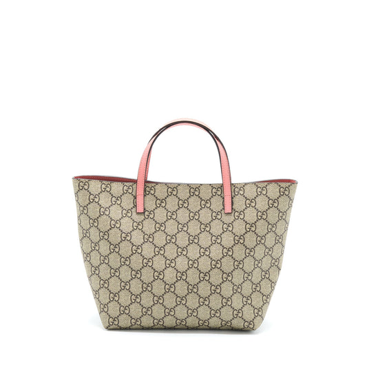 Gucci Children Cat Multicolour Tote Shw Pink Tote Bag