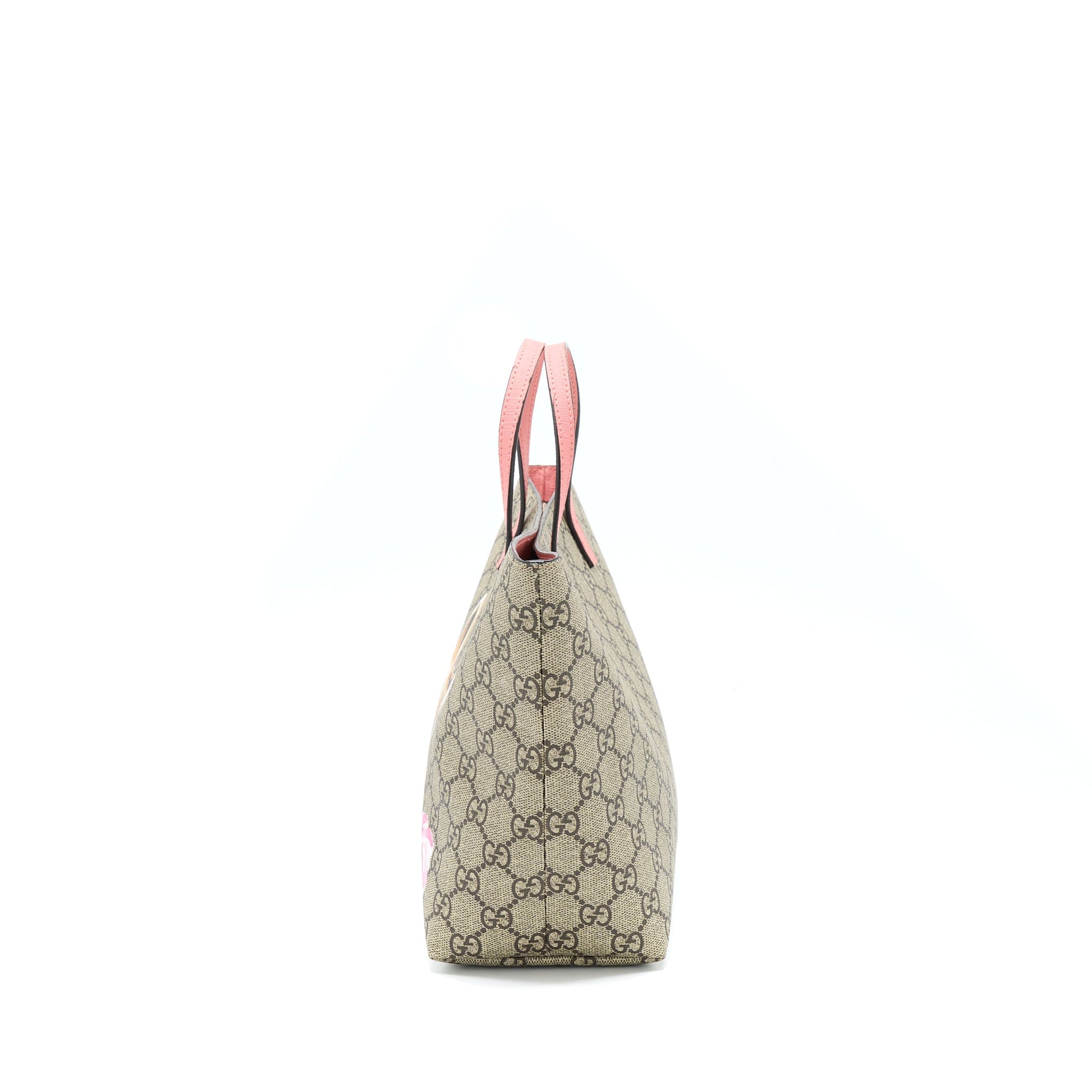 Gucci Children Cat Multicolour Tote Shw Pink Tote Bag
