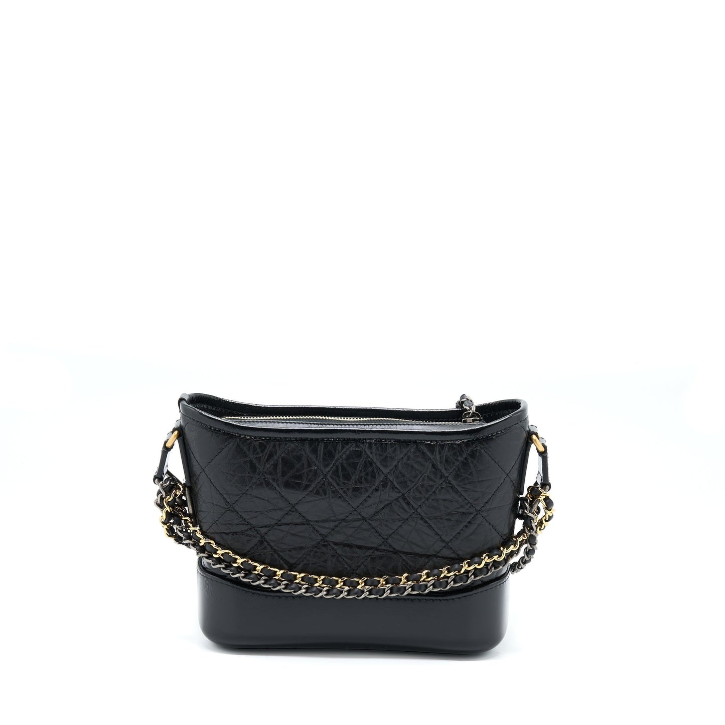 Chanel Gabrielle Hobo Hardware Microchip Multicolour Black Small Shoulder Bag