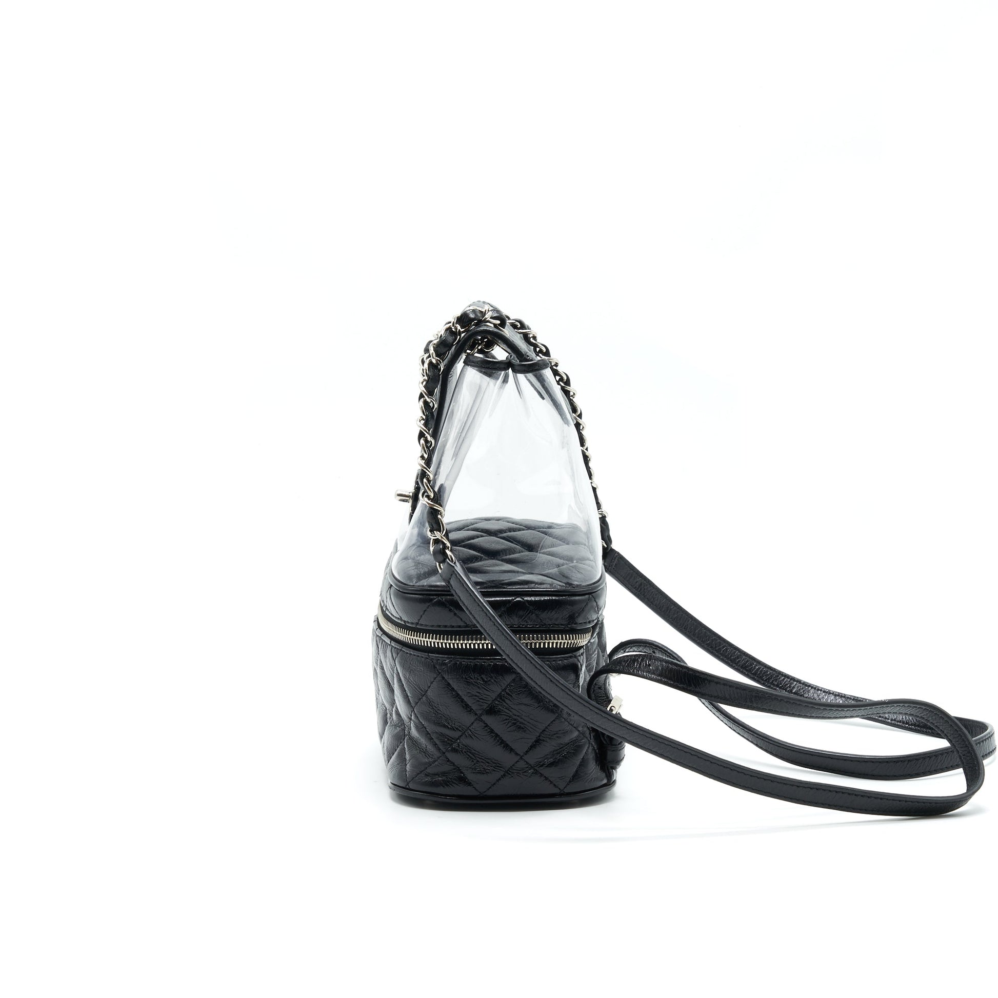 Chanel Transparent BackPack PVC backpack Leather