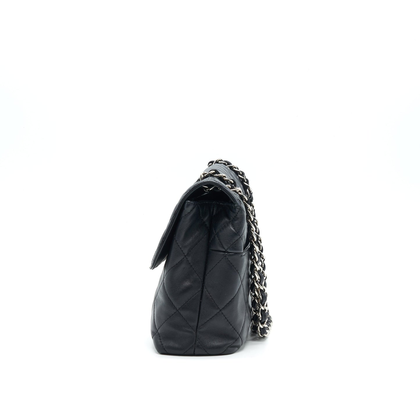 Chanel Flap SHW Black Shoulder Bag