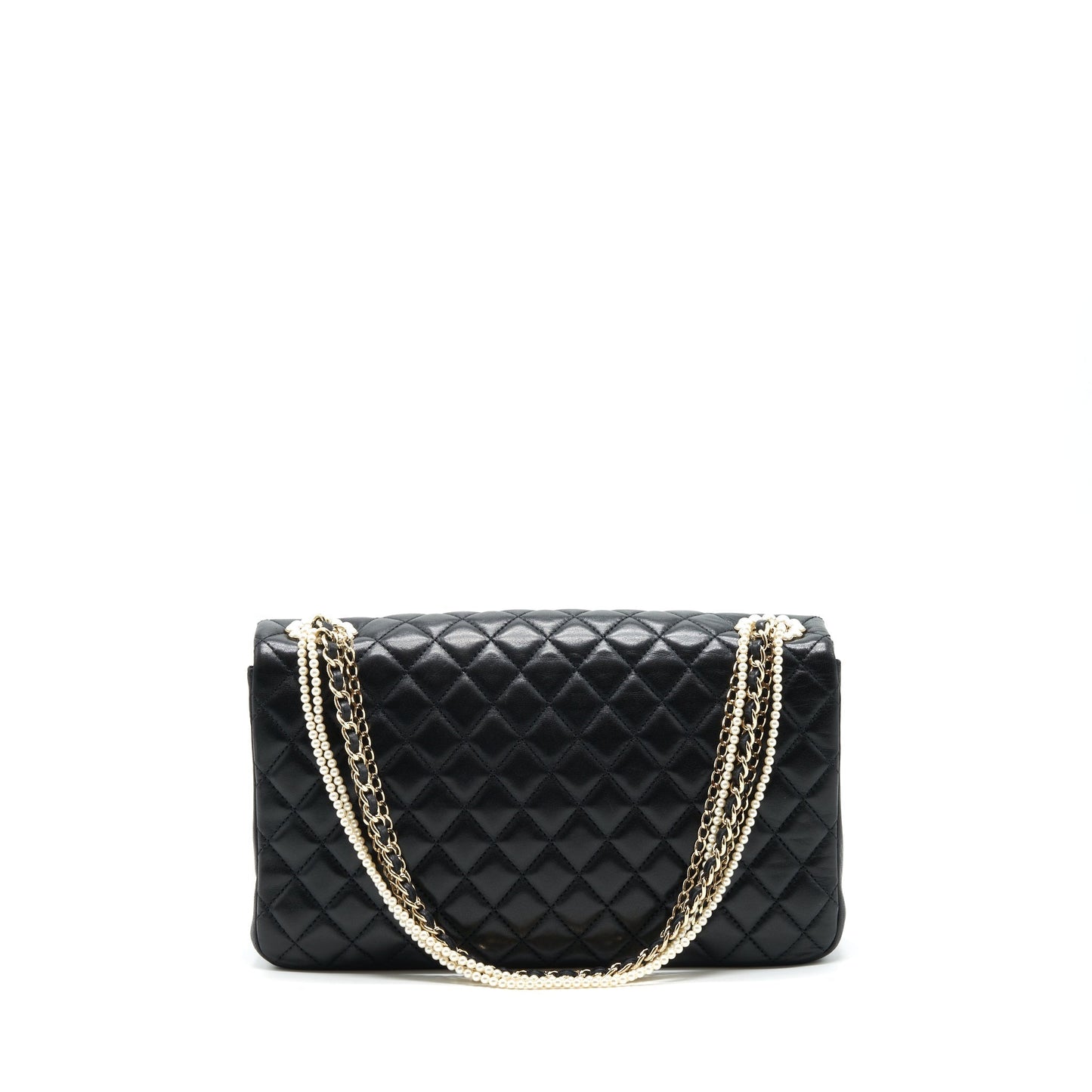 Chanel Westminster Pearl Lambskin SHW Black Shoulder Bag